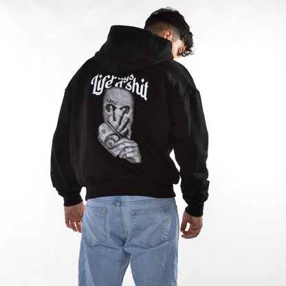 Oversize Hoodie ''Mask'' Backprint