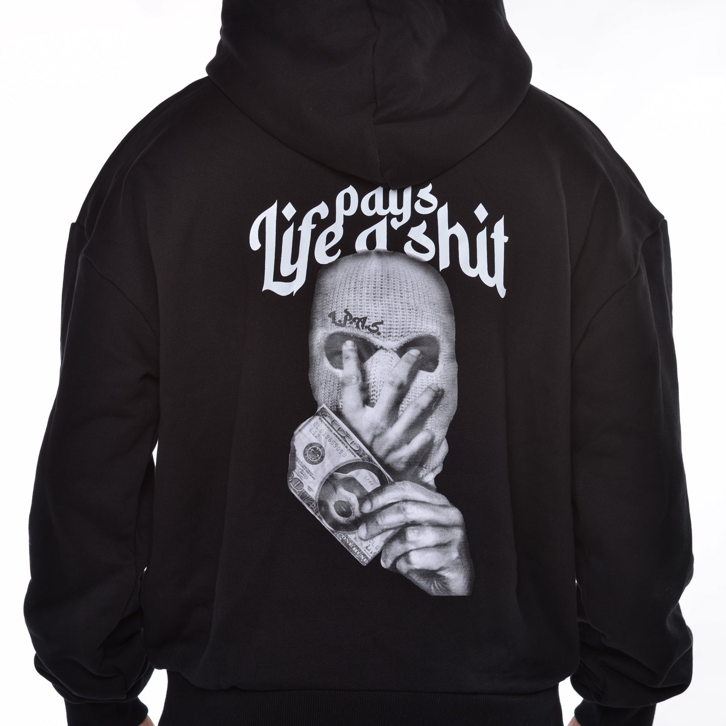 Oversize Hoodie ''Mask'' Backprint