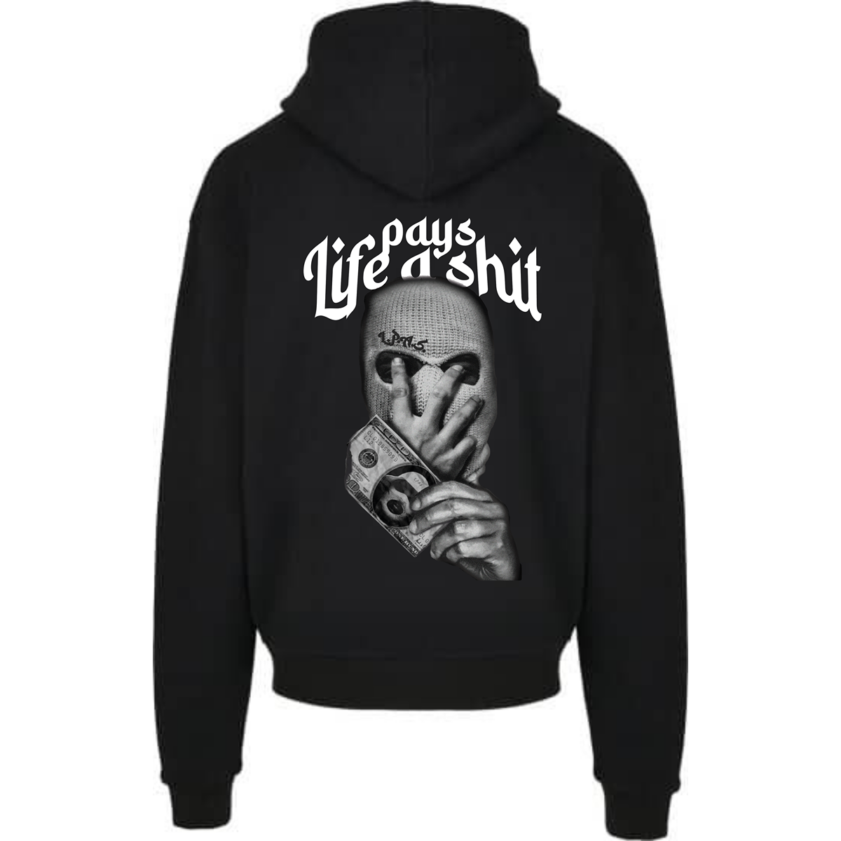 Oversize Hoodie ''Mask'' Backprint